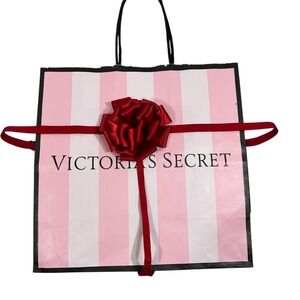 NWT Victoria's Secret V String Thong Panty L Red Gold Adjustable Strap‎ Lingerie